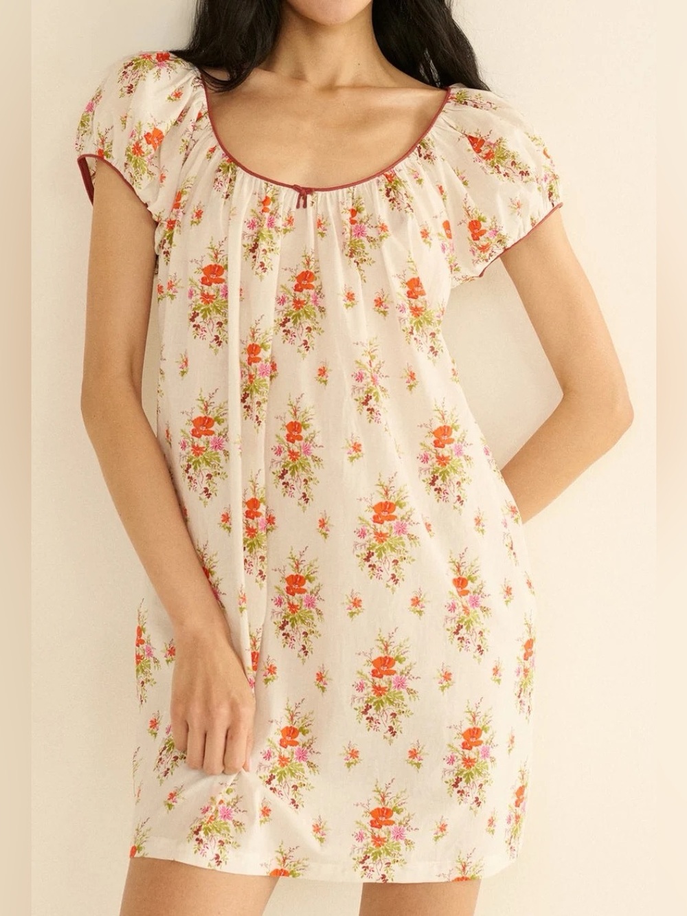 NWT Doen Julia Dress Petite Rose print M